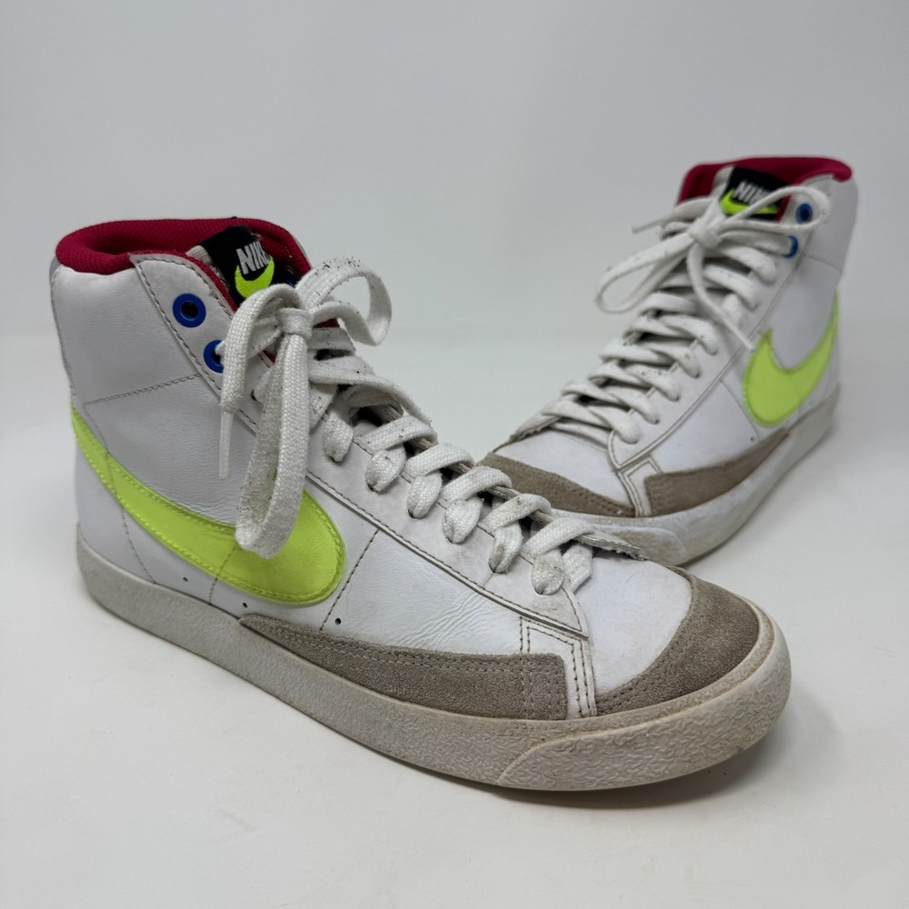(NO‎ INSERTS) Nike Blazer Mid 77 White Mystic Shoe DV2234-100 Boys Size 7Y
